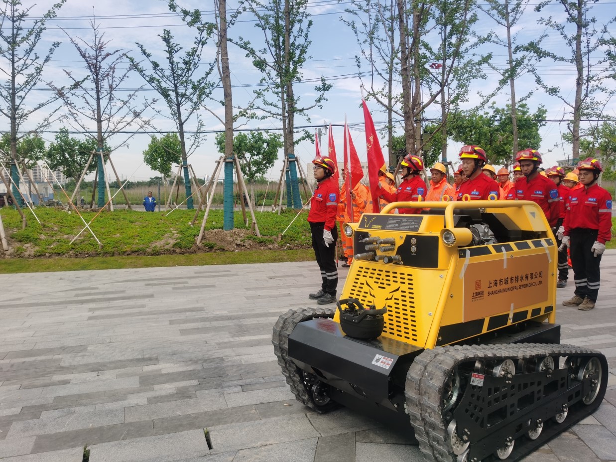 &ldquo;洪流牛&rdquo;&ldquo;小河马&rdquo;齐上阵  上海游艇会yth206水务提升防汛能力