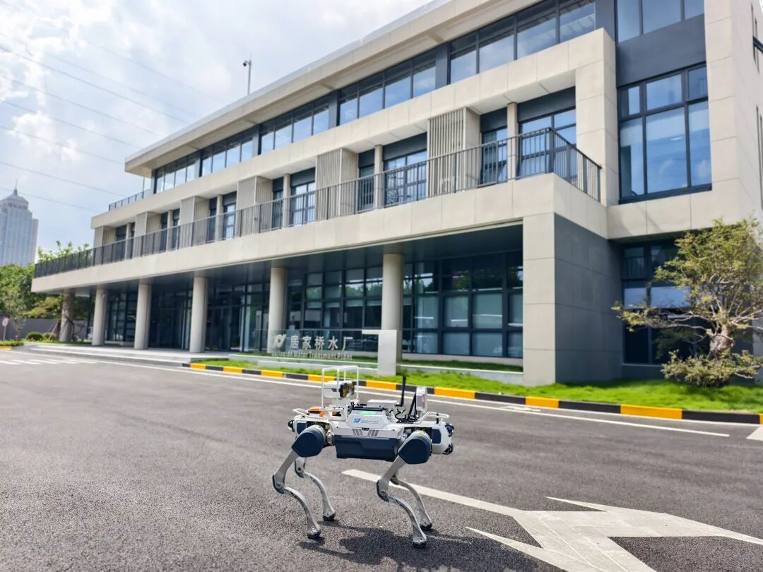 浦威公司引入四足机械人巡检系统 赋能智慧水厂运维刷新